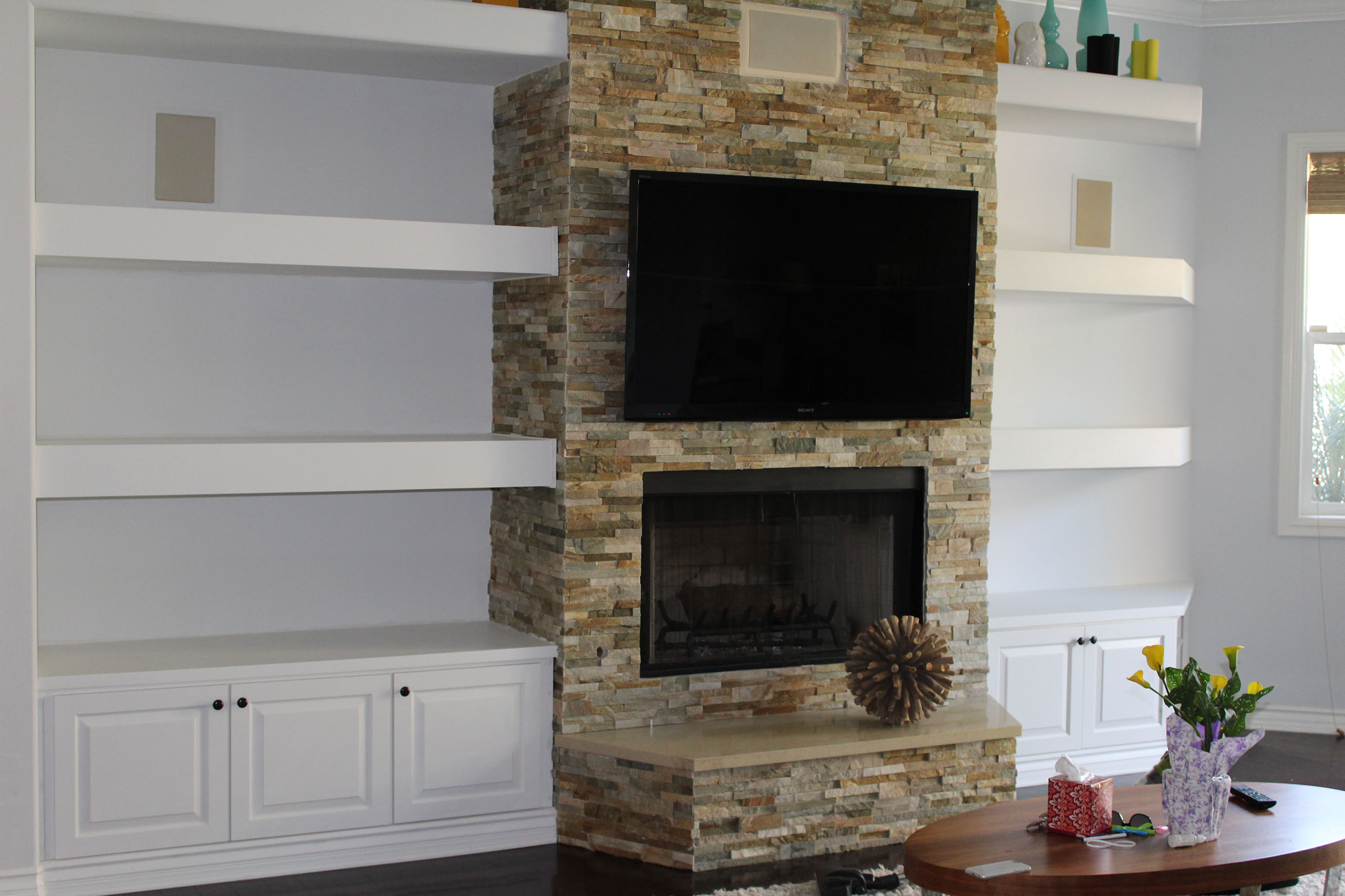 Traditional Dark Walnut Stained Maple Kitchen